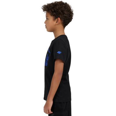 4. Boy's T-shirt 4F M2815 deep black 4FJWSS26TTSHM2815 20S