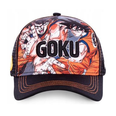 2. Capslab Dragon Ball Son Goku Manga Trucker Cap - CL/DBZ4/1/GOK