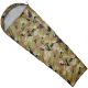 32. CAMO TOURIST SLEEPING BAG 210x80x50CM WITH ENERO CAMP COMPRESSION