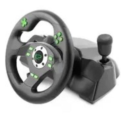 14. Esperanza Drift EGW101 steering wheel (PC, PS3; black)