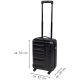 40. SET OF 3 SUITCASE 18/22/26 INCHES BLACK SLAZENGER