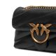 3. Pinko Love Baby Puff Black Leather Women's Handbag - 100040A0F2-Z99Q