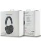 4. Guess GCube Metallic Script Logo Headphones - Black