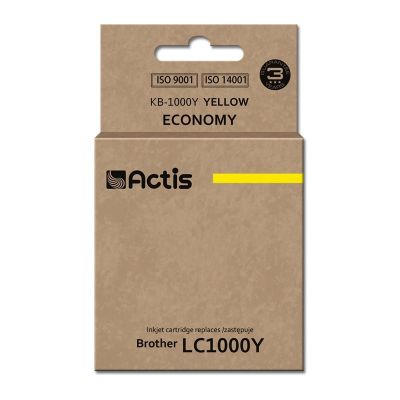 Actis KB-1000Y Ink (replaces Brother LC1000Y/LC970Y; Standard; 36 ml; yellow)