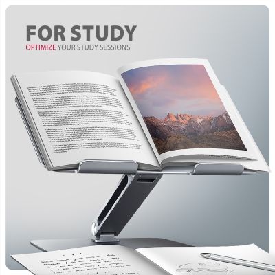 9. Axagon STND-LQ Laptop Stand Notebook Stand Gray 40.6 cm (16")