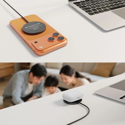 6. Tech-Protect A50 MagSafe 25W QI2.2 Wireless Charger - Black