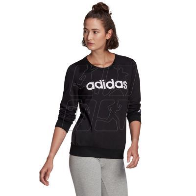 10. Adidas Essentials Linear Sweatshirt W GL0718