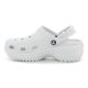 4. CROCS CLASSIC PLATFORM CLOG MOONLIGHT 206750-1NK