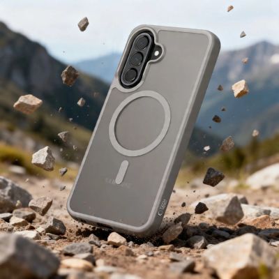 5. Tech-Protect Magmat MagSafe Case for Samsung Galaxy A57 5G - Matte Gray
