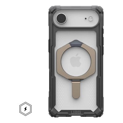 2. Urban Armor Gear 114525113136 Cell Phone Case 16.5 cm (6.5") Ash, Titanium, Transparent