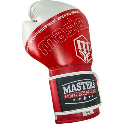 18. RPU-FOLK Boxing Gloves 12 oz White-Red