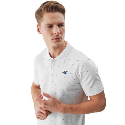 4. Men's T-shirt 4F M0949 white 4FWSS26TPTSM0949 10S