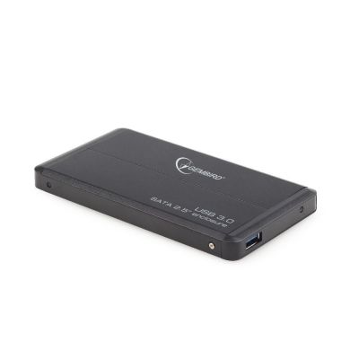 HDD enclosure GEMBIRD EE2-U3S-2 (2.5"; USB 3.0; aluminium; black)