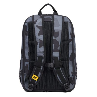 2. Bennett Caterpillar MILLENNIAL CLASSIC Black/Grey Fractal Camo Backpack (84184-676)