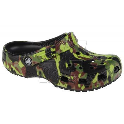 5. Crocs Classic Spray Camo Clog Jr. 208305-001