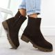 5. Brown Women’s Leather Chelsea Boots Sergio Leone TR25733-S