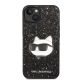 3. Karl Lagerfeld KLHCP14MG2CPK iPhone 14 Plus 6.7" black/black hardcase Glitter Choupette Patch