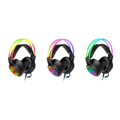 3. DEFENDER ON-EAR HEADPHONES WITH MICROPHONE COSMO PRO 7.1 RGB BACKLIGHT 64536
