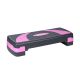 3. Aerobics and Fitness Step REBEL ACTIVE RBA-3225-PU, 3 Levels, Grey-Purple