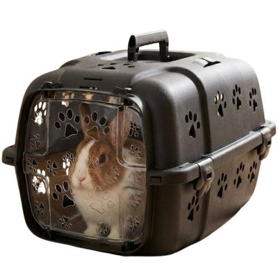 10. PET CARRIER 48X32X30CM - BLACK