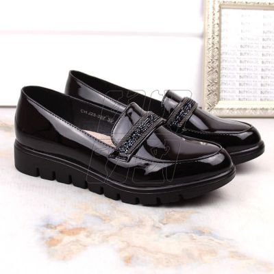 8. Comfortable patent slip-on shoes T.Sokolski W SCA62, black