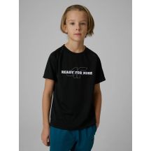 Boy's quick-drying sports T-shirt 4F 4FJRSS26TFTSM2391-20S