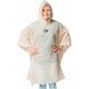 BICYCLE RAIN PONCHO FOR ADULTS 100x130x1CM PE 135GR DUNLOP - WHITE