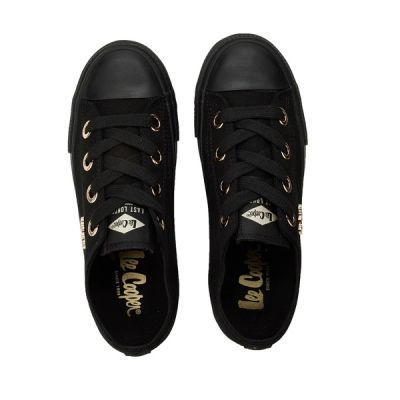 5. Lee Cooper women's sports shoes fabric sneakers stylish black