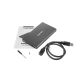 7. NATEC Rhino GO NKZ-0941 Case (2.5"; USB 3.0; Aluminum; black)