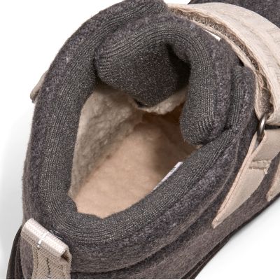 8. Affenzahn Comfy Rhino Recycled Wool Barefoot Winter Boots (01250-80028)