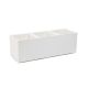 FLOWERPOT PLASTIC KARO 90X30X30CM CREAM