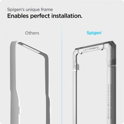 13. Spigen ALM Glas.tR tempered glass for Samsung Galaxy S21 FE - 2 pcs.