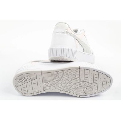 8. Puma women's sports shoes Carina Mia sneakers leather white