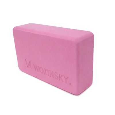 2. Wozinsky WKDJ-P Yoga Cube for Pilates and Stretching Exercises - Pink