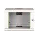 14. Digitus Unique 19" 7U wall-mounted network cabinet 600x450, glass door, gray, undivided, assembled, 100kg