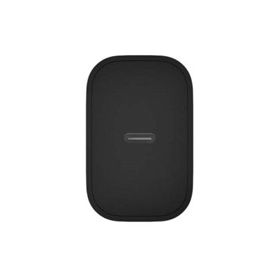3. NATEC RIBERA 1X USB-C 20W BLACK WALL CHARGER