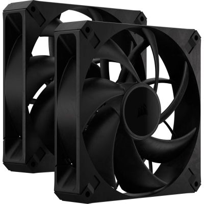 Corsair RS140 MAX Fan 14cm Black 2pcs.