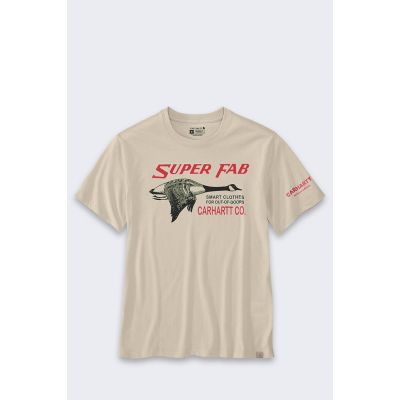 Carhartt Lightweight Graphic Fab Oat Milk T-Shirt