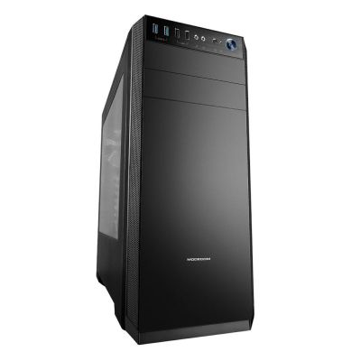 12. MODECOM Oberon Silent AT-OBERON-PS-10-000000-0002 case (ATX, ITX, Micro ATX; black)