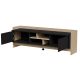 3. PORTO 2D TV cabinet 150x38x50 oak/black
