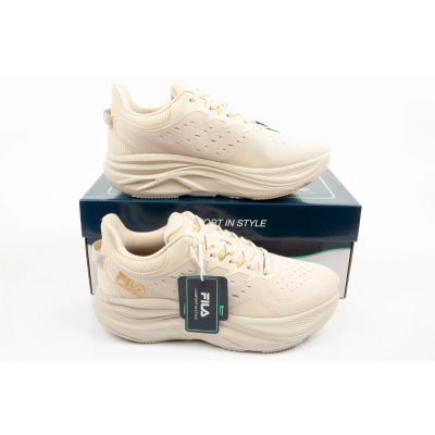 9. Fila Retron women's sports shoes beige sneakers comfortable fashionable
