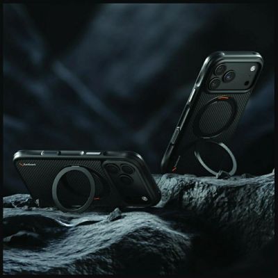13. Uniq Keva Mov Magclick Charging Case for iPhone 18 Pro / 17 Pro - Black