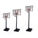 6. Basketball Hoop Set with Mobile Height-Adjustable Stand Lean 225–305 cm