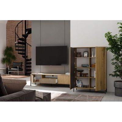 8. KAMARO 2DD SLIM/GŁ ARTISAN DISPLAY CABINET KPL