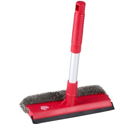 2. DIRT DEVIL WINDOW AND MIRROR CLEANING SQUEEGEE WITH MICROFIBER SPONGE