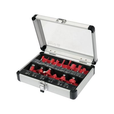 3. Yato YT-68007 milling cutters Bit set 15 pcs.