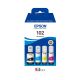 4. Epson 102 EcoTank Inks Cyan Magenta Yellow 127 ml 70 ml Inkjet