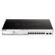 D-Link DGS-1210-10MP Managed L2 Gigabit Ethernet (10/100/1000) PoE Support Black, Gray