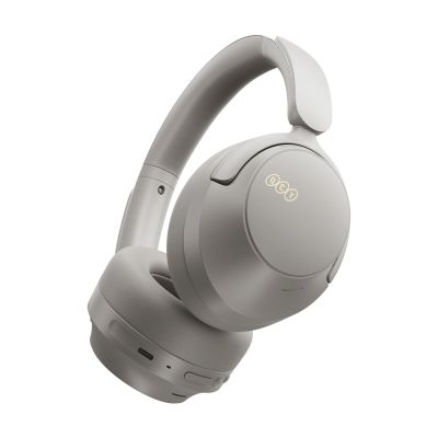 4. QCY H3S Wireless On-Ear Headphones with LDAC and ANC Noise Cancellation - Gray