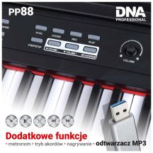 DNA PP 88 full-size digital piano keyboard